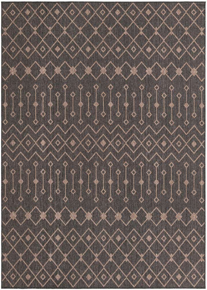 7' 10 x 10' Easy-Clean Trellis Indoor / Outdoor Rug