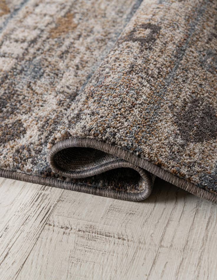 Detail image of 5' 3 x 5' 3 Eco Southwestern Round Rug