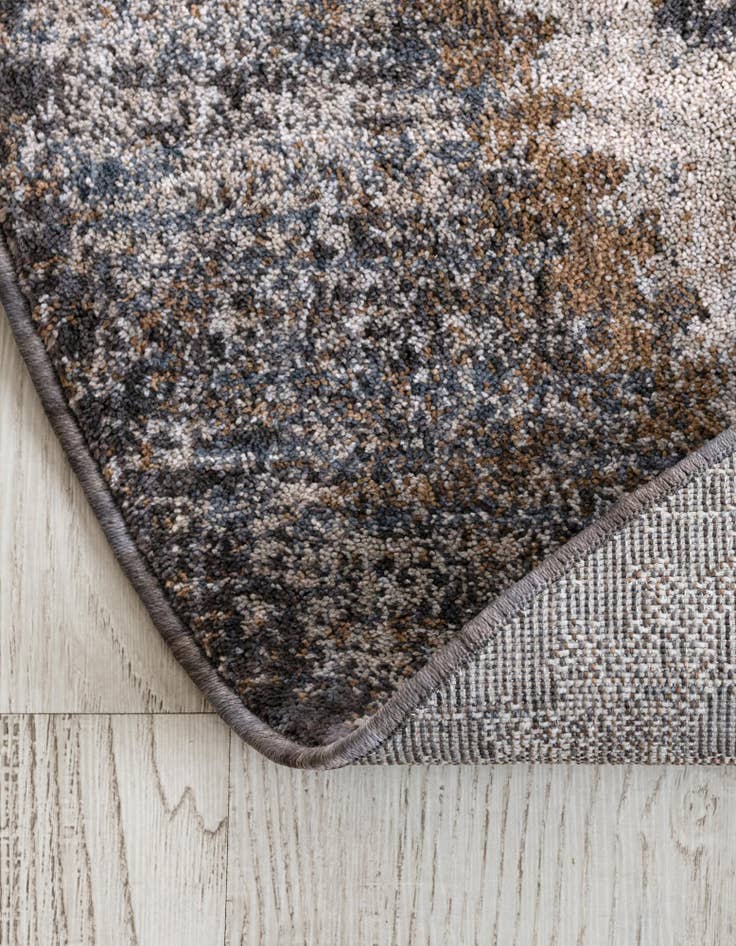 Detail image of 5' 3 x 5' 3 Eco Southwestern Round Rug