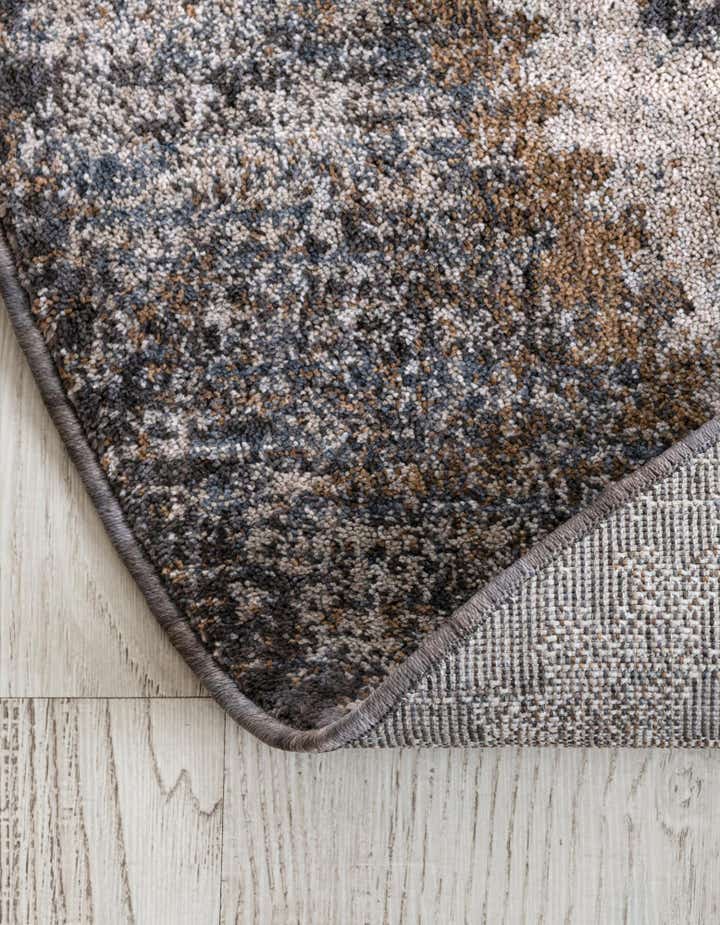 5' 3 x 5' 3 Eco Southwestern Round Rug