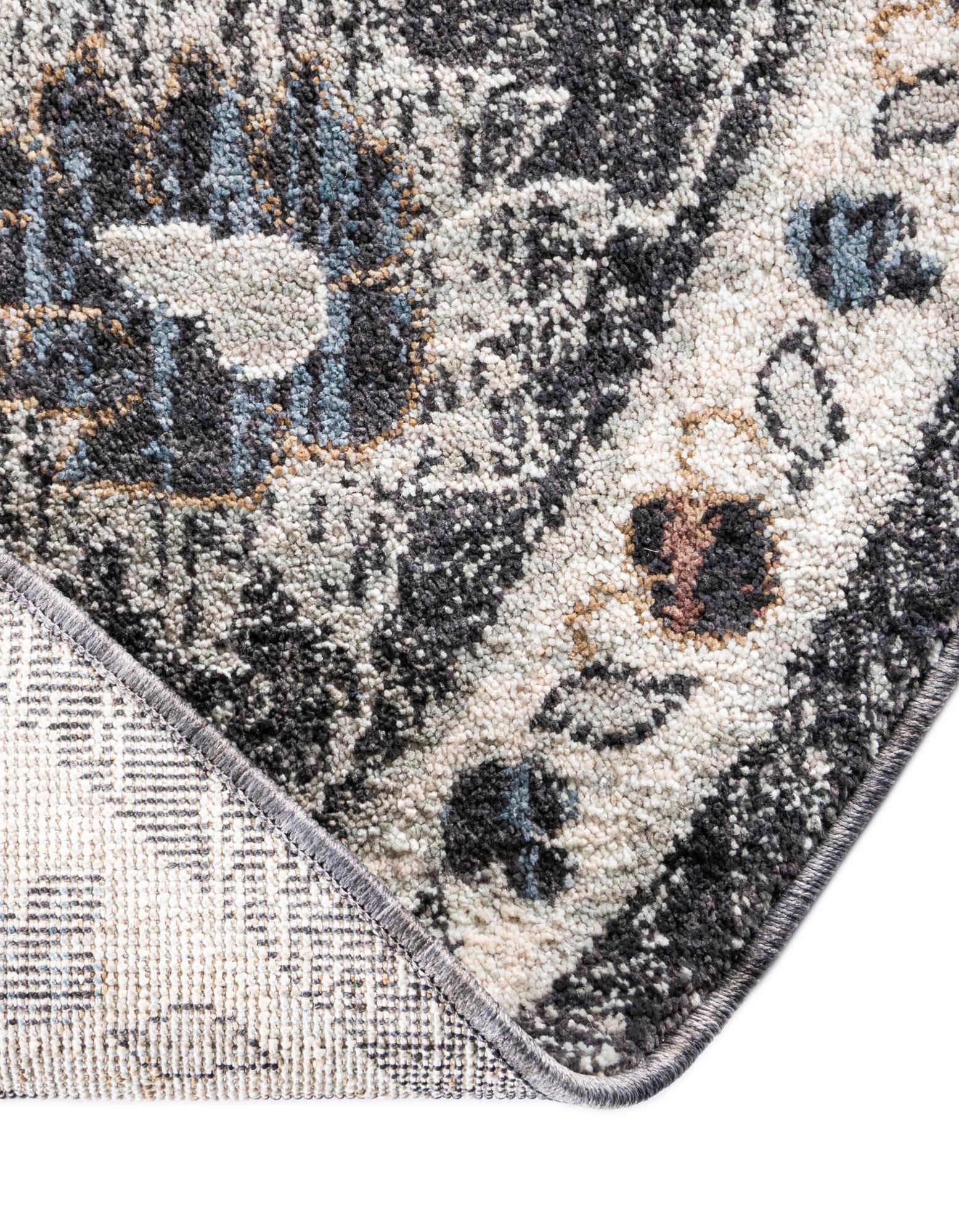 3' 3 x 3' 3 Eco Traditional Round Rug