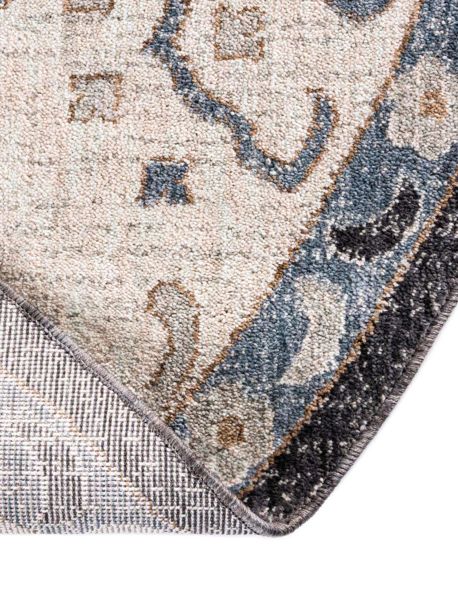 3' 3 x 3' 3 Eco Traditional Round Rug