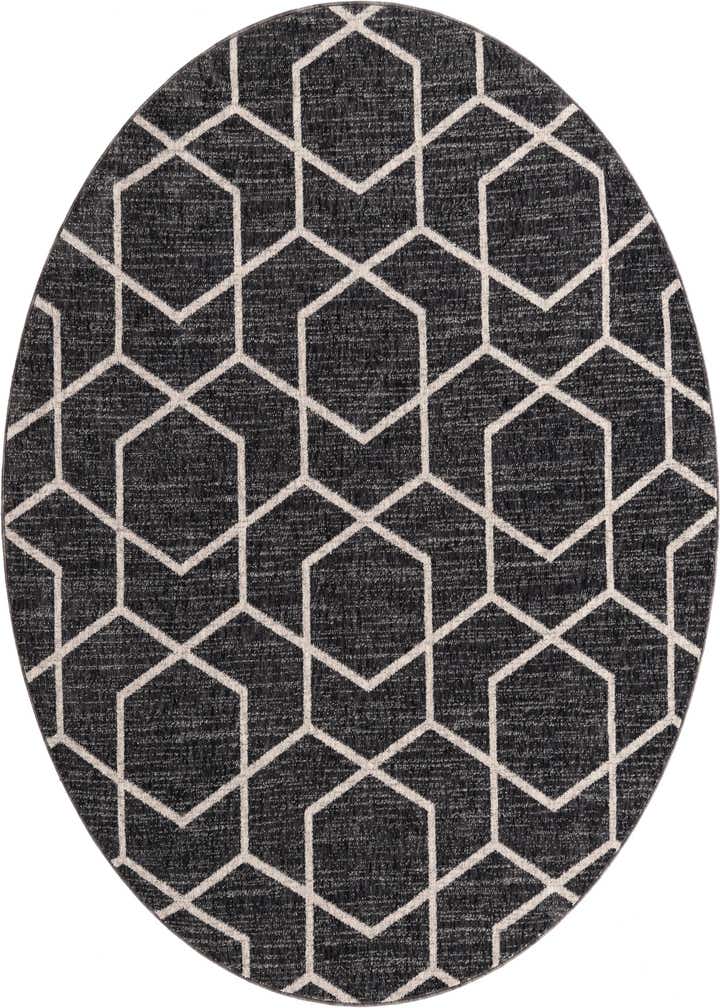 7' x 7' Eco Trellis Round Rug