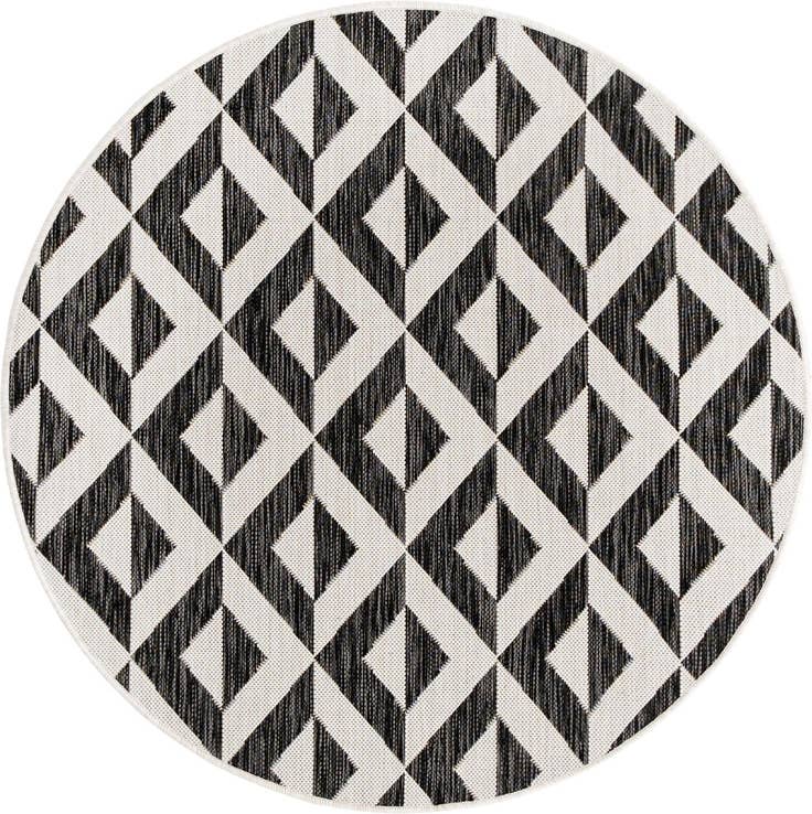 Detail image of 4' x 4' Easy-Clean Jill Zarin Napa Indoor / Outdoor Round Rug