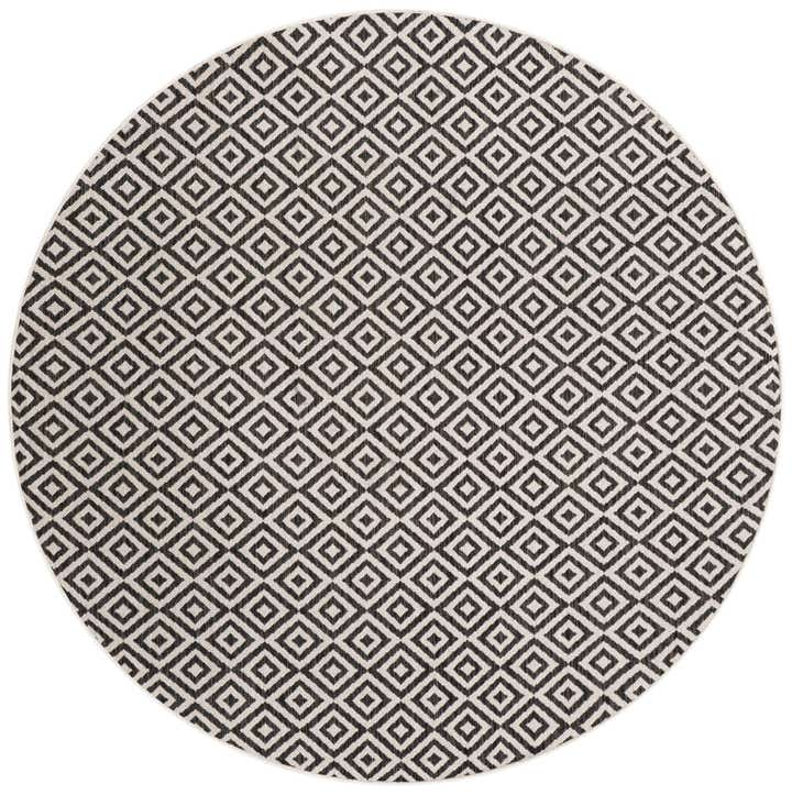 6' 7 x 6' 7 Easy-Clean Jill Zarin Costa Rica Indoor / Outdoor Round Rug