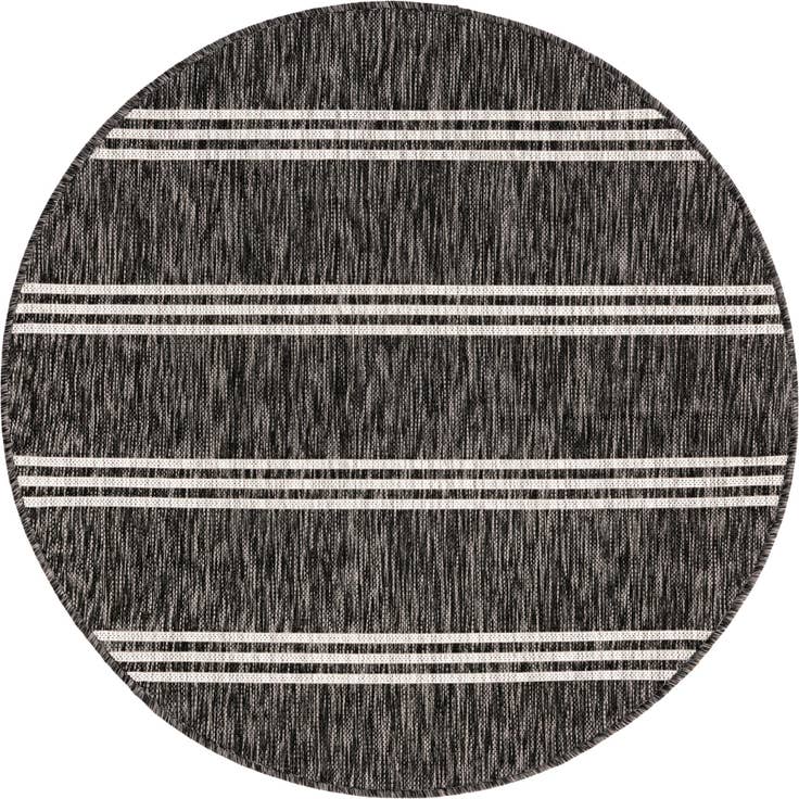 Detail image of 4' x 4' Easy-Clean Jill Zarin Anguilla Indoor / Outdoor Round Rug