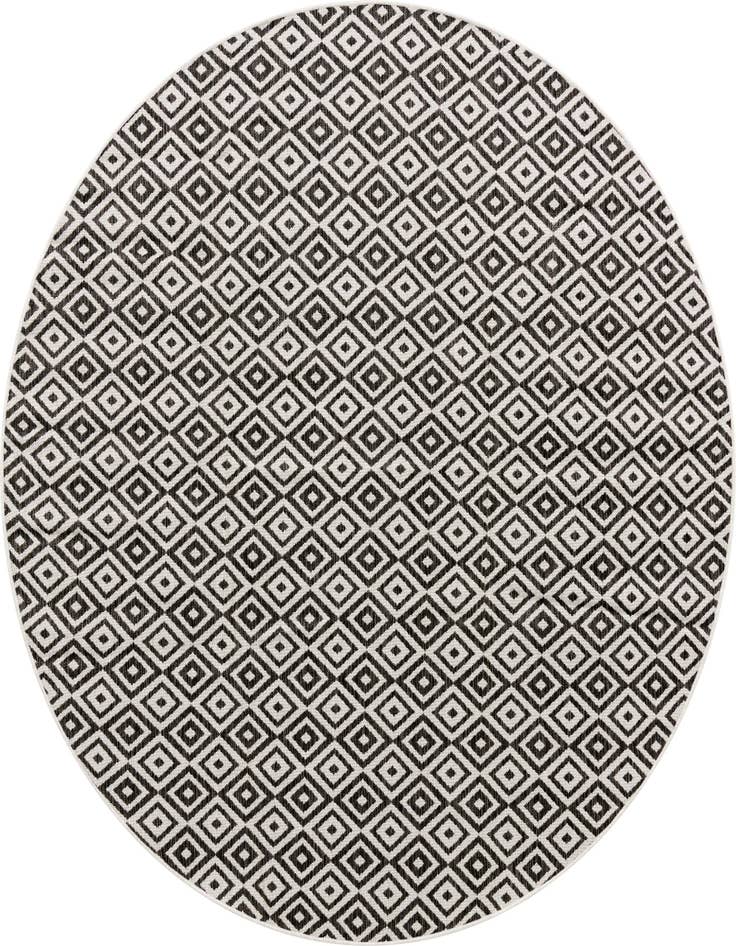Detail image of 7' 10 x 7' 10 Easy-Clean Jill Zarin Costa Rica Indoor / Outdoor Round Rug