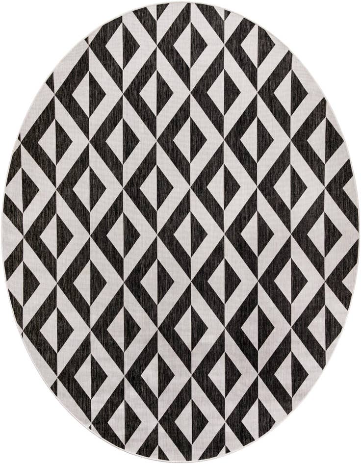 Detail image of 10' x 10' Easy-Clean Jill Zarin Napa Indoor / Outdoor Round Rug