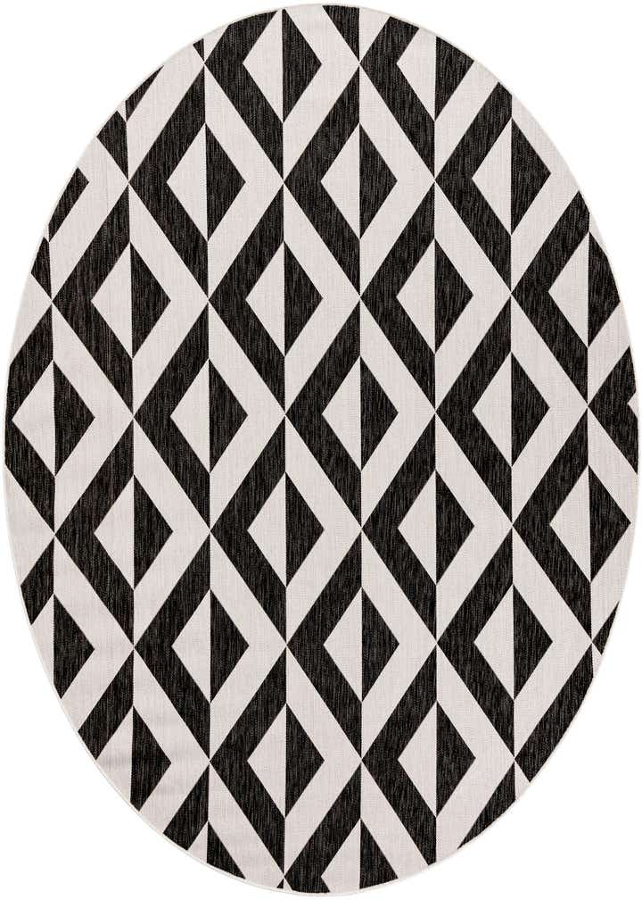 7' 10 x 7' 10 Easy-Clean Jill Zarin Napa Indoor / Outdoor Round Rug