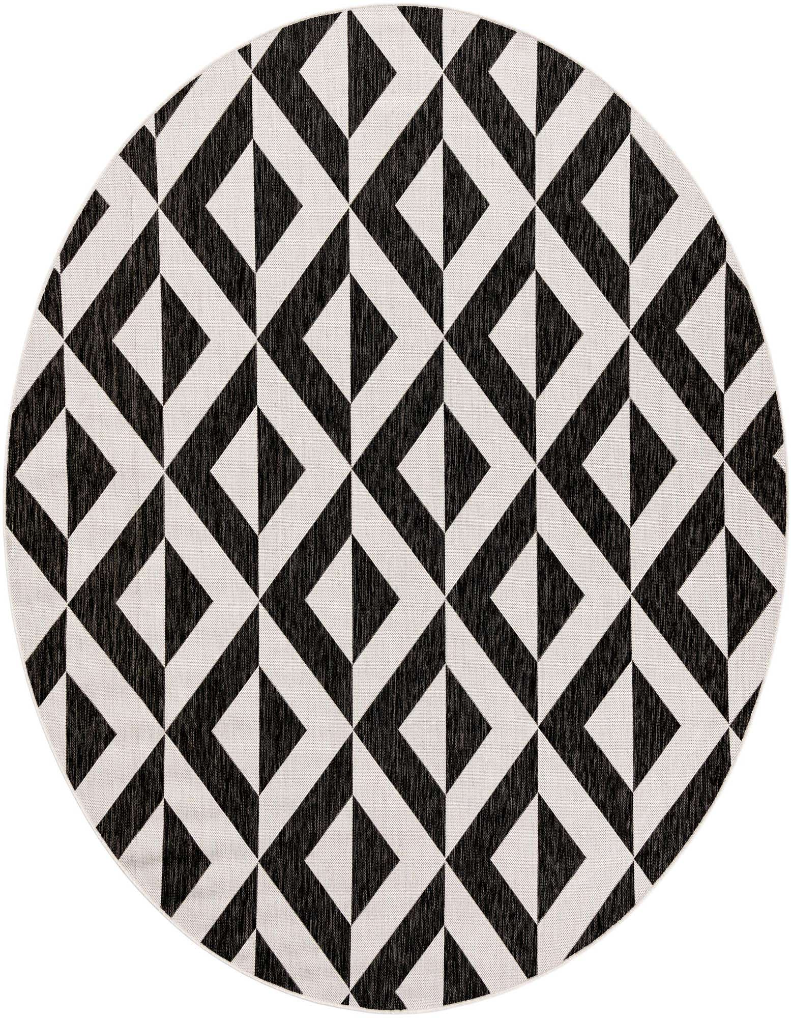 7' 10 x 7' 10 Easy-Clean Jill Zarin Napa Indoor / Outdoor Round Rug