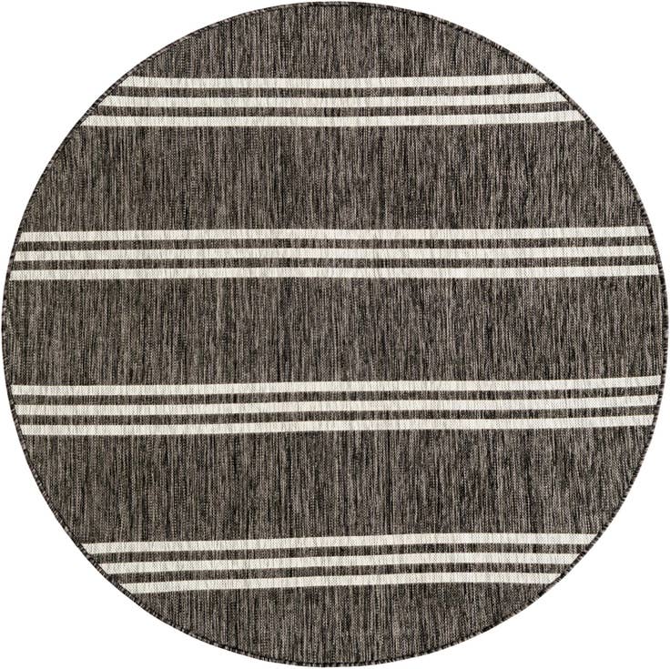 Detail image of 5' 3 x 5' 3 Easy-Clean Jill Zarin Anguilla Indoor / Outdoor Round Rug