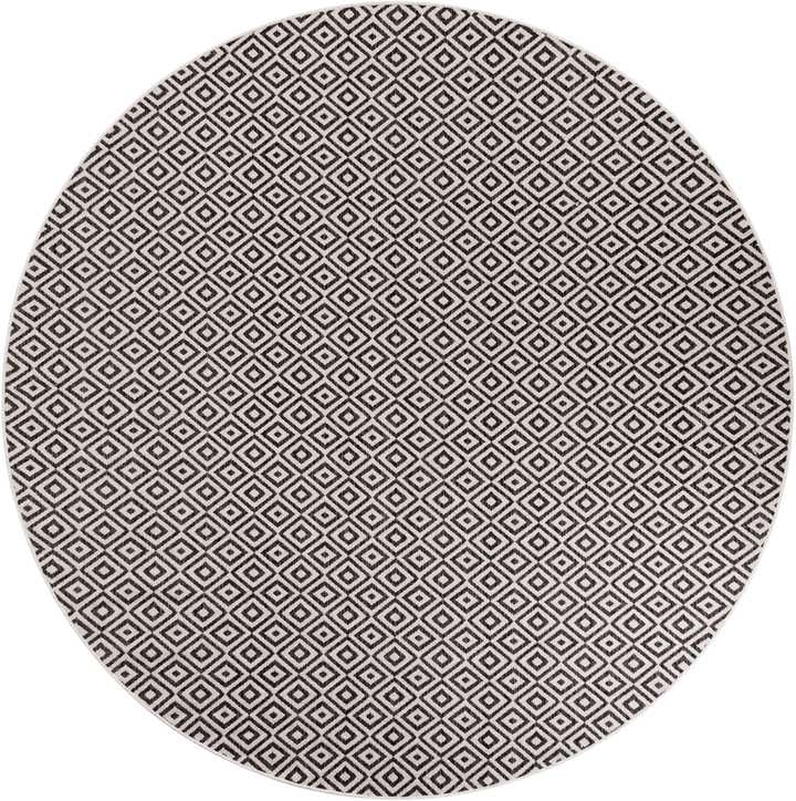 10' x 10' Easy-Clean Jill Zarin Costa Rica Indoor / Outdoor Round Rug