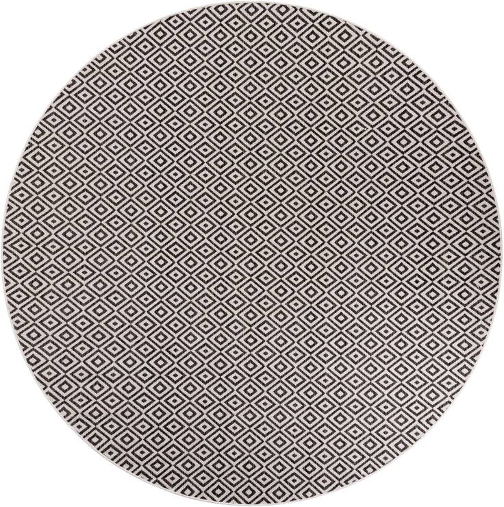 Detail image of 10' x 10' Easy-Clean Jill Zarin Costa Rica Indoor / Outdoor Round Rug