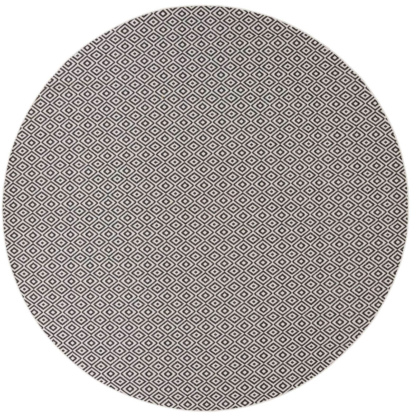 13' x 13' Easy-Clean Jill Zarin Indoor / Outdoor Round Rug
