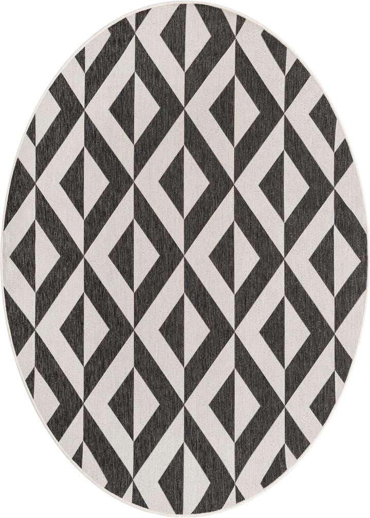 7' x 7' Easy-Clean Jill Zarin Indoor / Outdoor Round Rug