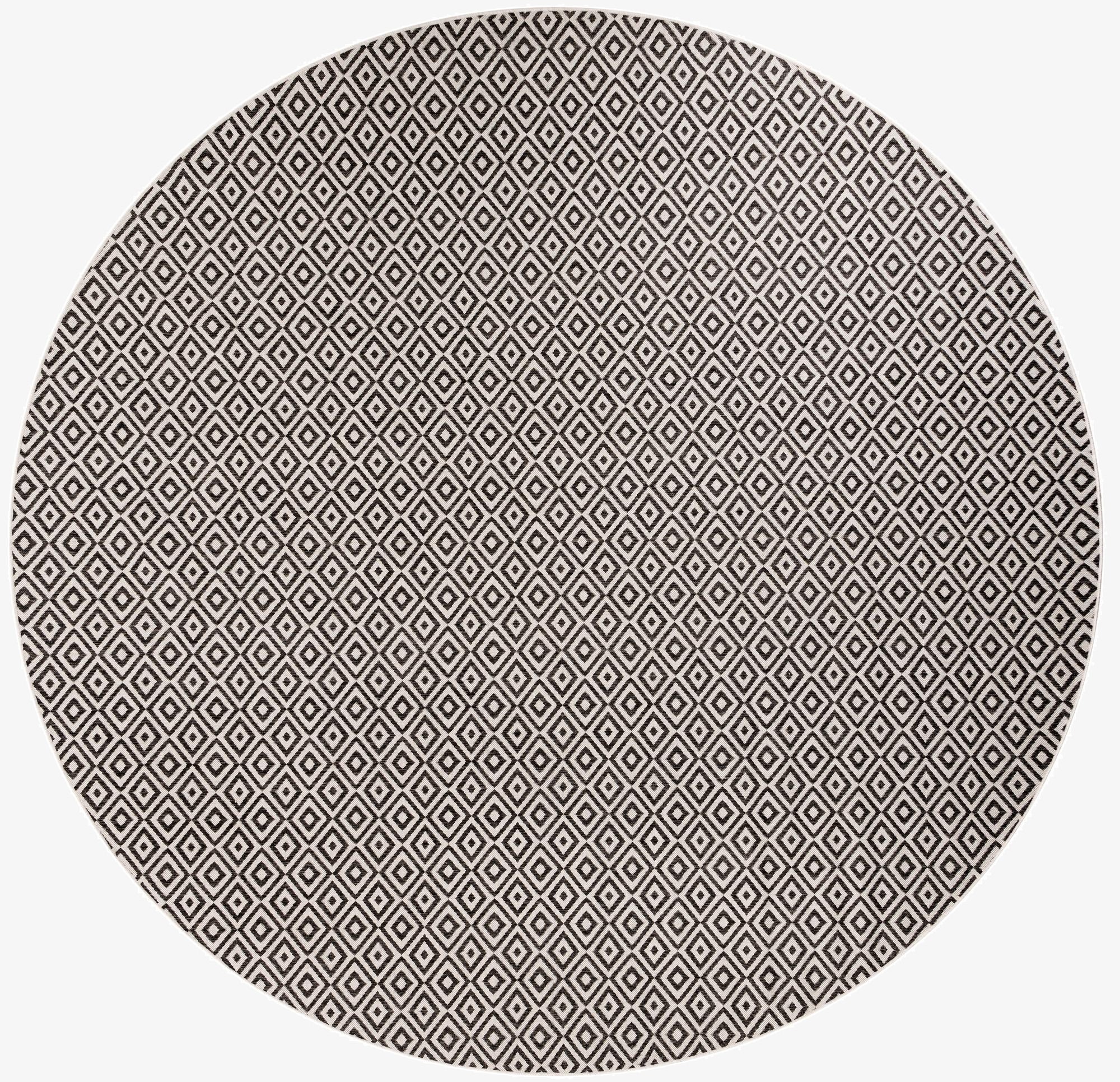 12' x 12'  Washable Jill Zarin Costa Rica Indoor / Outdoor Round Rug
