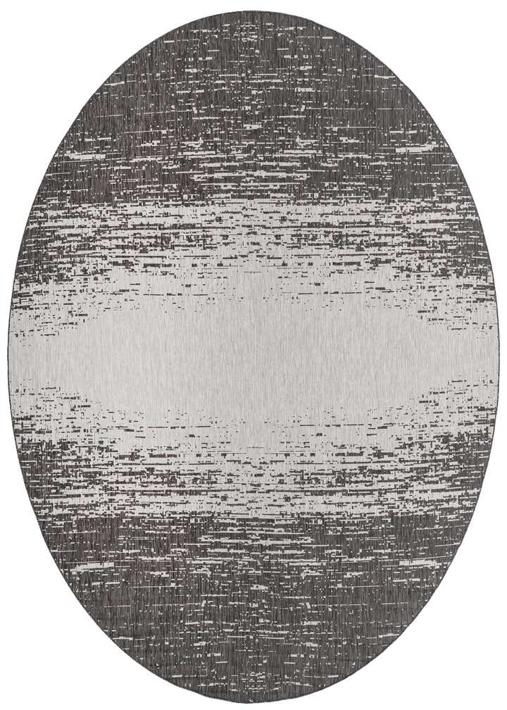 13' x 13' Easy-Clean Modern Indoor / Outdoor Round Rug