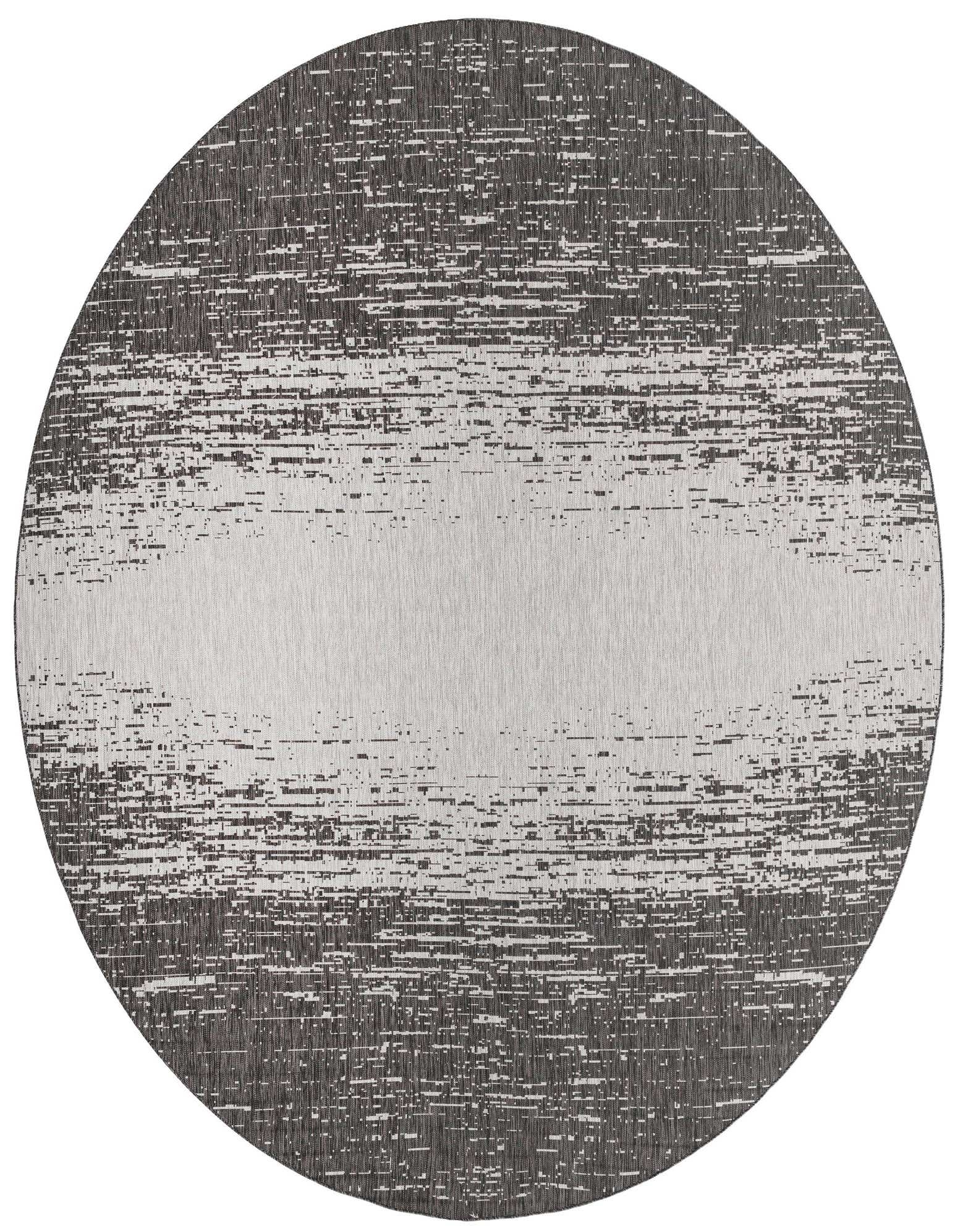 13' x 13' Easy-Clean Modern Indoor / Outdoor Round Rug