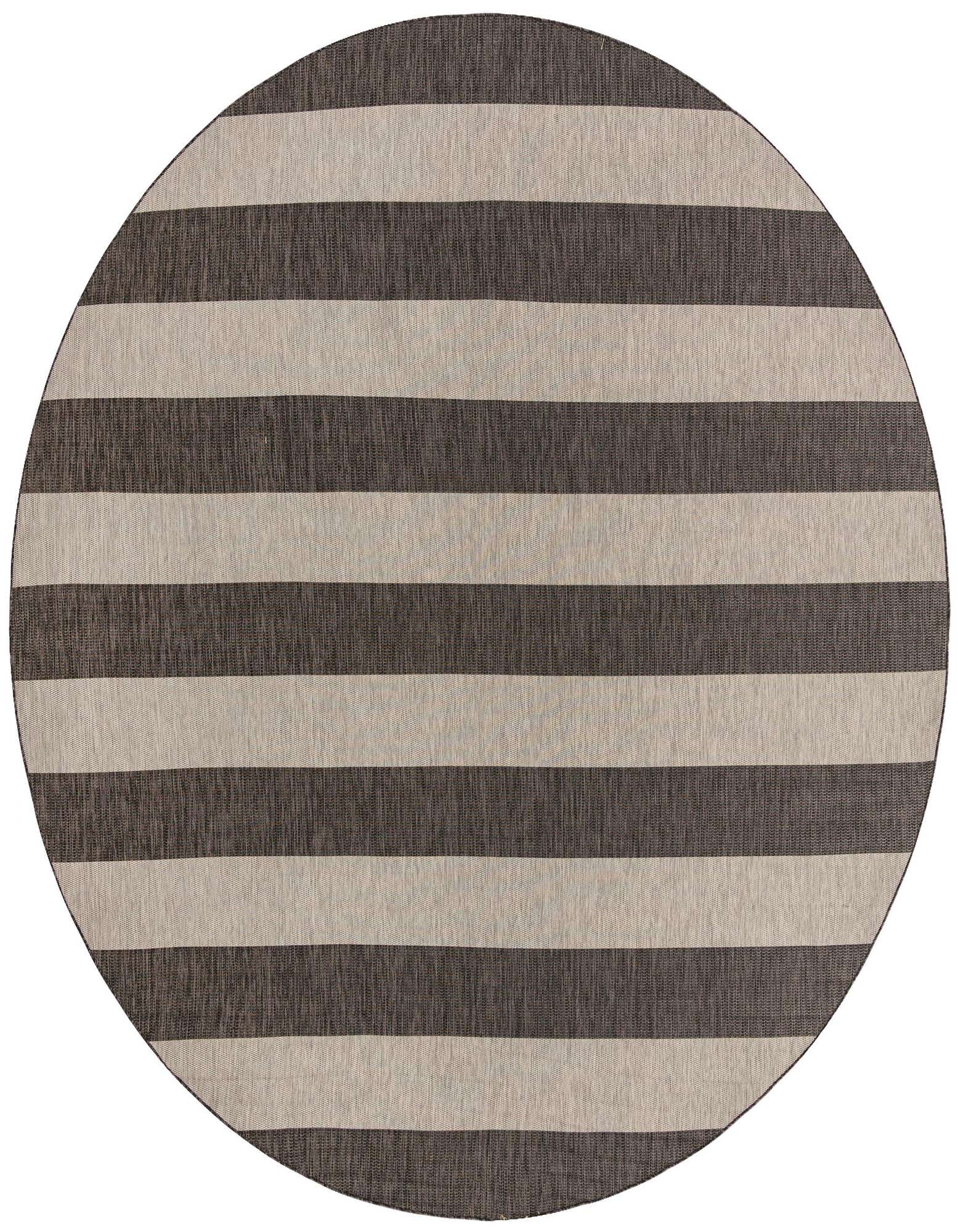 13' x 13' Easy-Clean Ribbon Indoor / Outdoor Round Rug