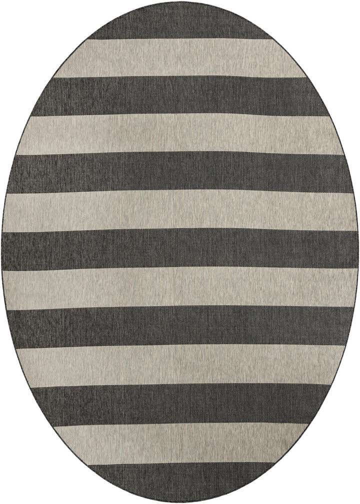 12' x 12' Easy-Clean Ribbon Indoor / Outdoor Round Rug
