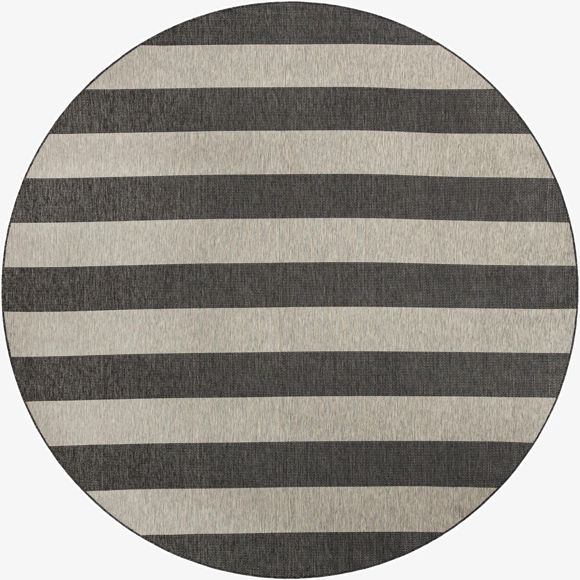 12' x 12' Washable Ribbon Indoor / Outdoor Round Rug