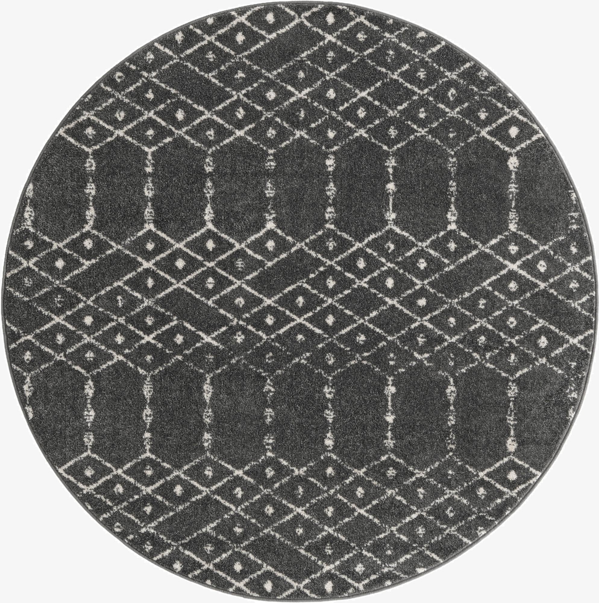 7' 10 x 7' 10 Paxon Trellis Round Rug