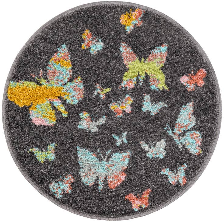 Detail image of 2' 2 x 2' 2 Whimsy Kids Round Rug