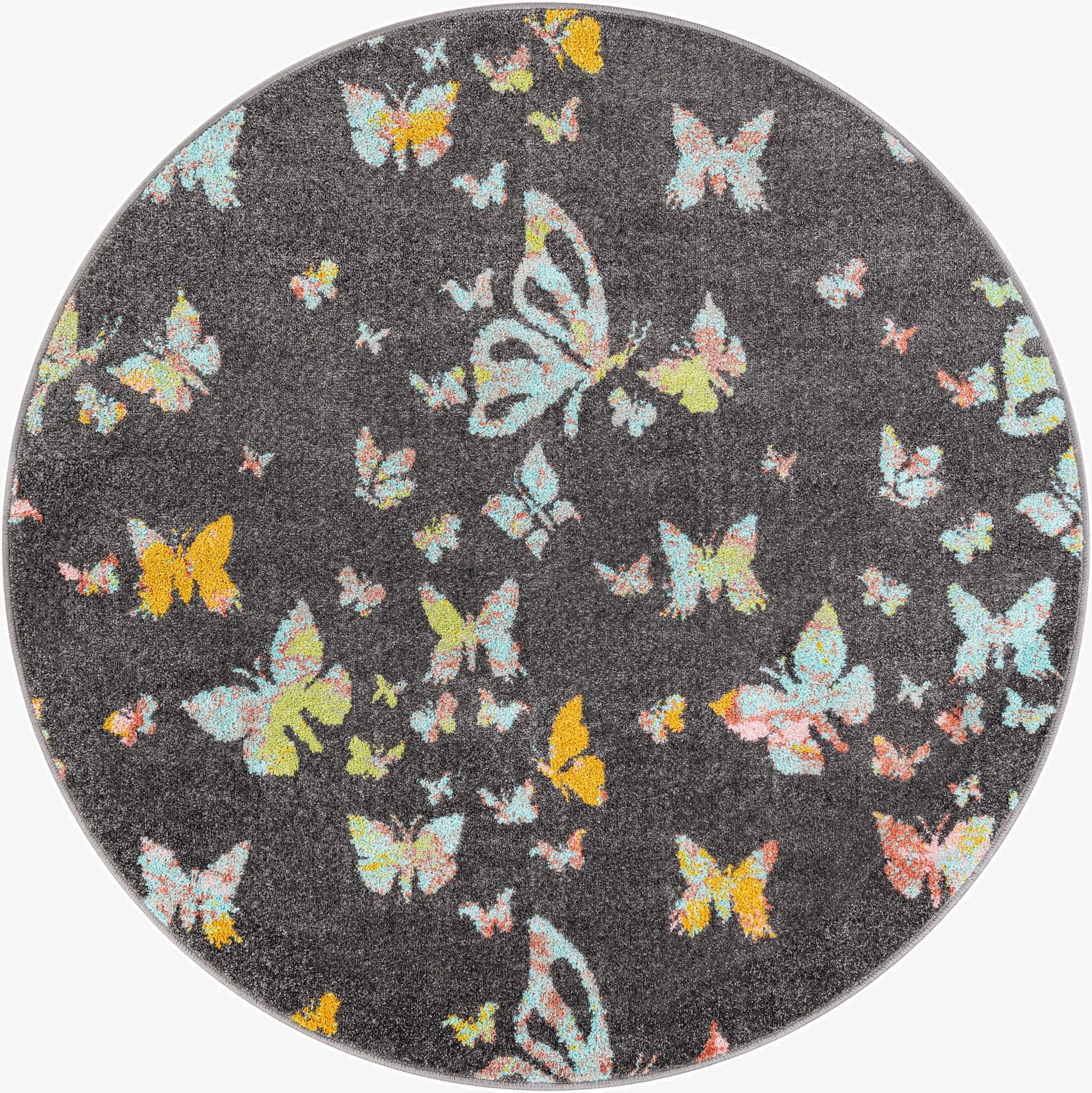 Primary image 5' x 5' Whimsy Kids Round Rug