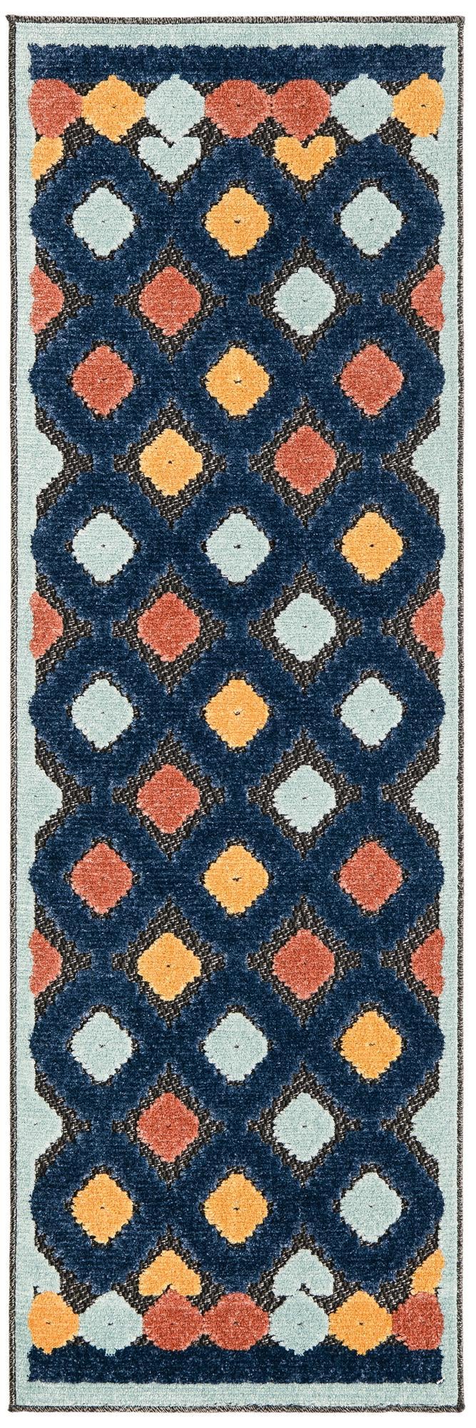 2' x 6' Easy-Clean Belize Indoor / Outdoor Runner Rug