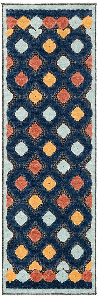 2' x 6' Easy-Clean Belize Indoor / Outdoor Runner Rug