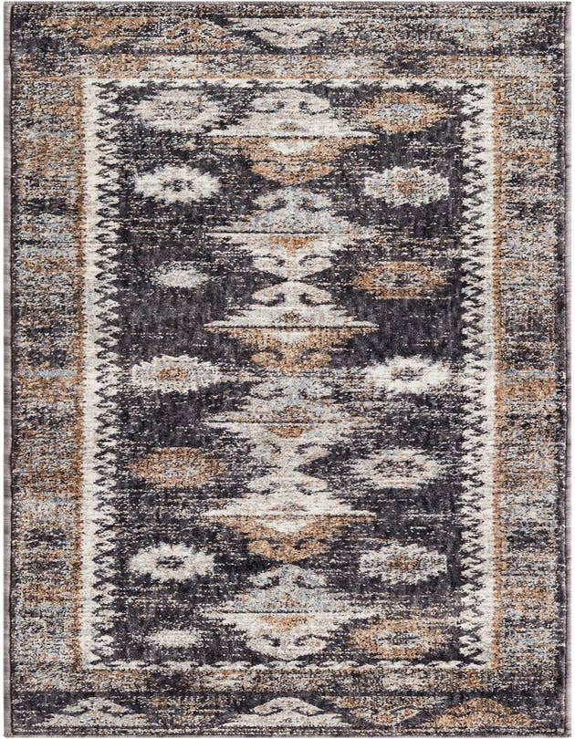 Detail image of 2' x 6' Eco Southwestern Runner Rug