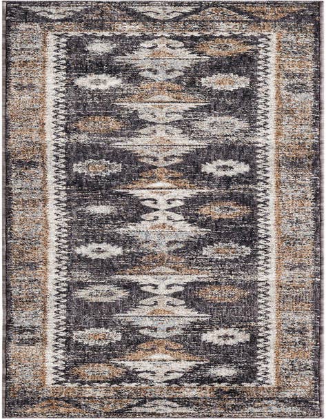 Detail image of 2' x 8' Eco Southwestern Runner Rug