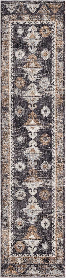 Detail image of 2' x 8' Eco Southwestern Runner Rug