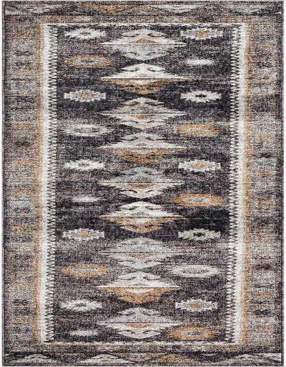 Detail image of 2' 7 x 12' Eco Southwestern Runner Rug