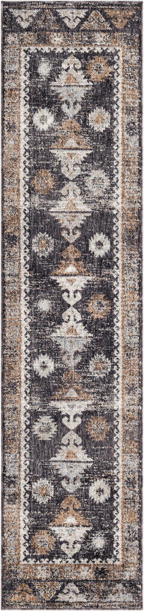 2' x 8' Eco Southwestern Runner Rug