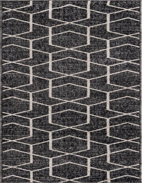 Detail image of 2' x 8' Eco Trellis Runner Rug
