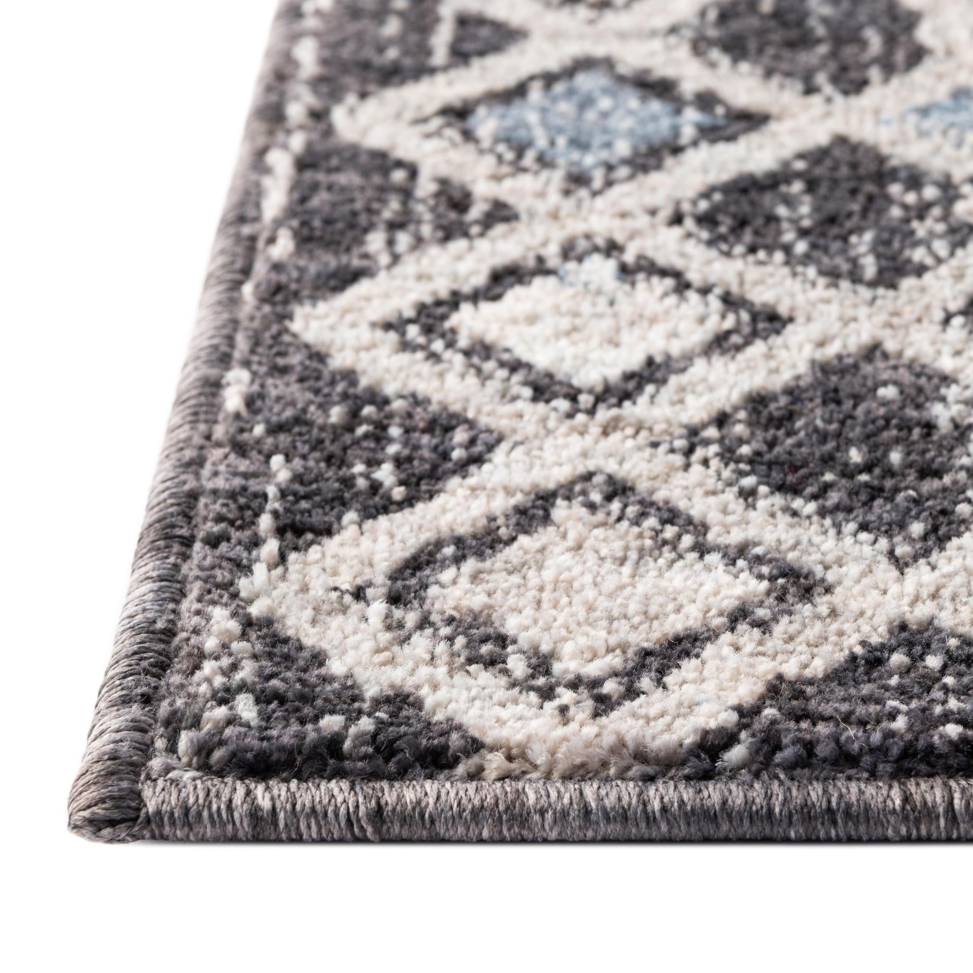 2' 7 x 12' Eco Trellis Runner Rug