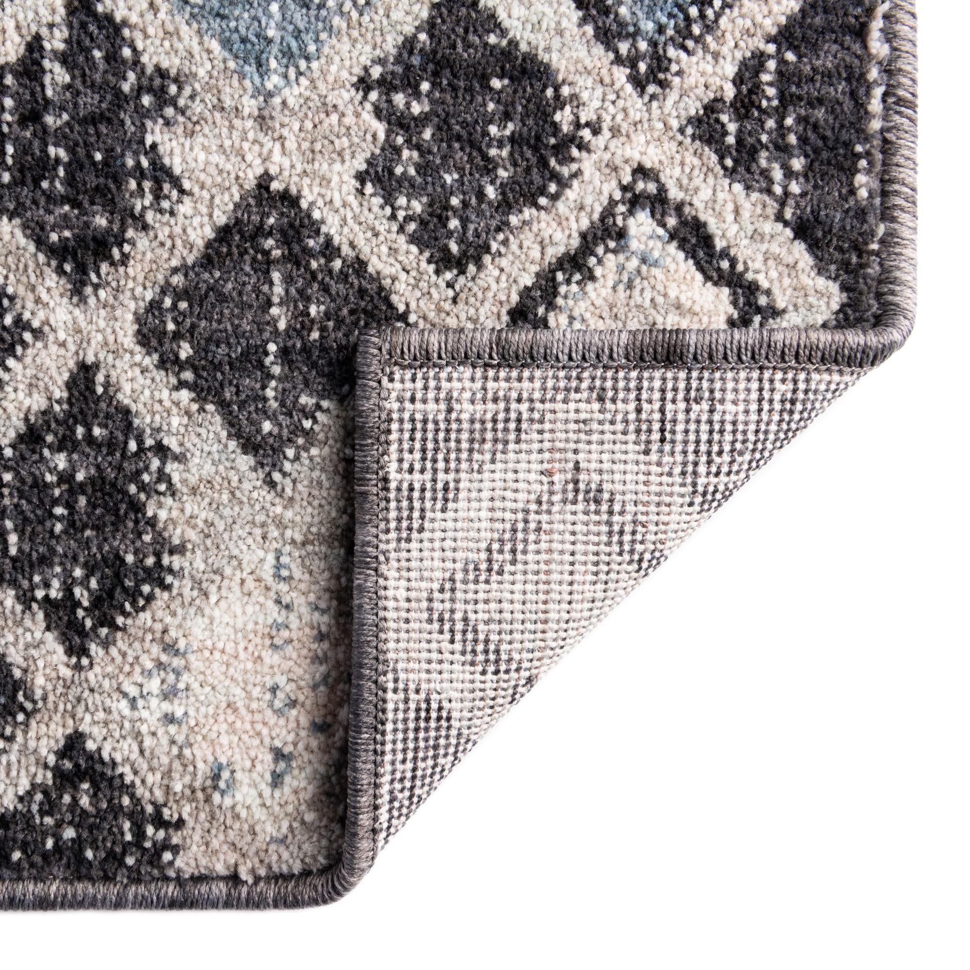 2' 7 x 12' Eco Trellis Runner Rug