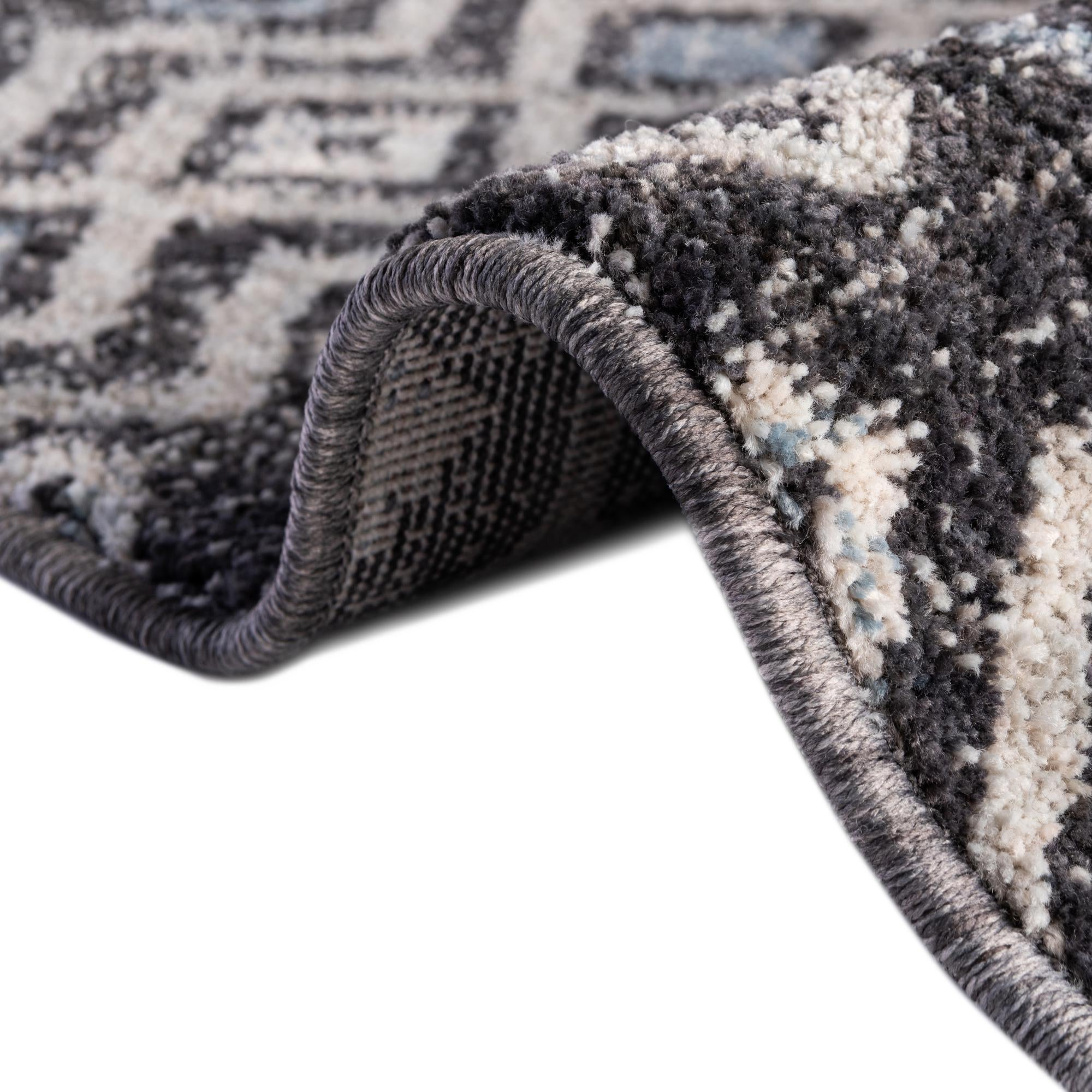 2' 7 x 12' Eco Trellis Runner Rug