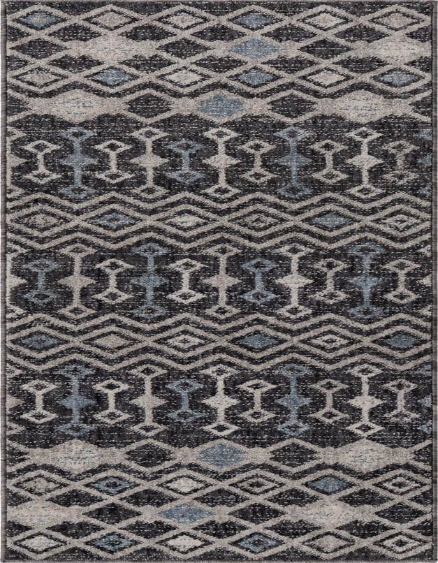 Detail image of 2' x 6' Eco Trellis Runner Rug