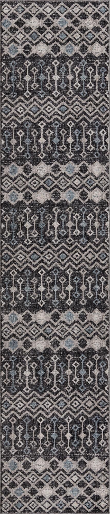2' 7 x 12' Eco Trellis Runner Rug