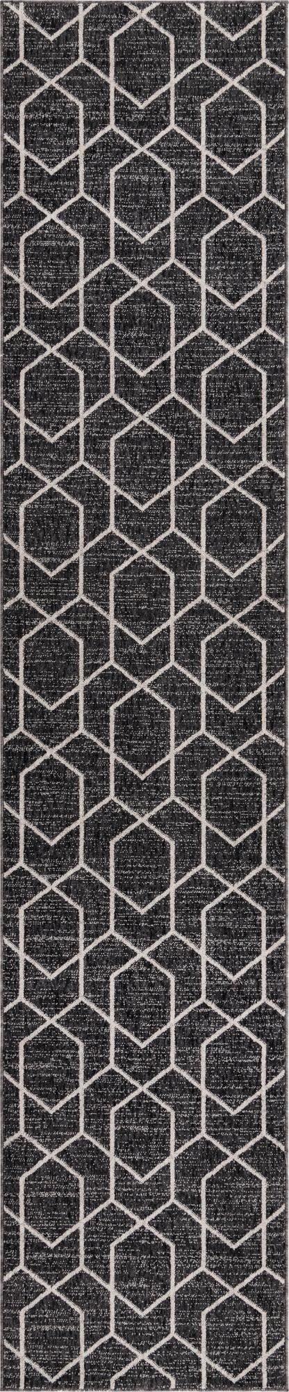 2' 7 x 12' Eco Trellis Runner Rug