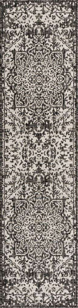 2' x 8' Easy-Clean Jill Zarin Dubai Indoor / Outdoor Runner Rug