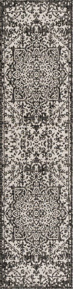 Detail image of 2' x 8' Easy-Clean Jill Zarin Dubai Indoor / Outdoor Runner Rug
