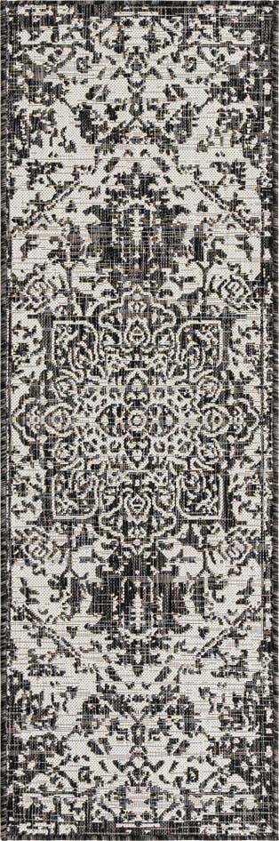Detail image of 2' x 6' Easy-Clean Jill Zarin Dubai Indoor / Outdoor Runner Rug