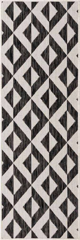 2' x 6' Easy-Clean Jill Zarin Napa Indoor / Outdoor Runner Rug