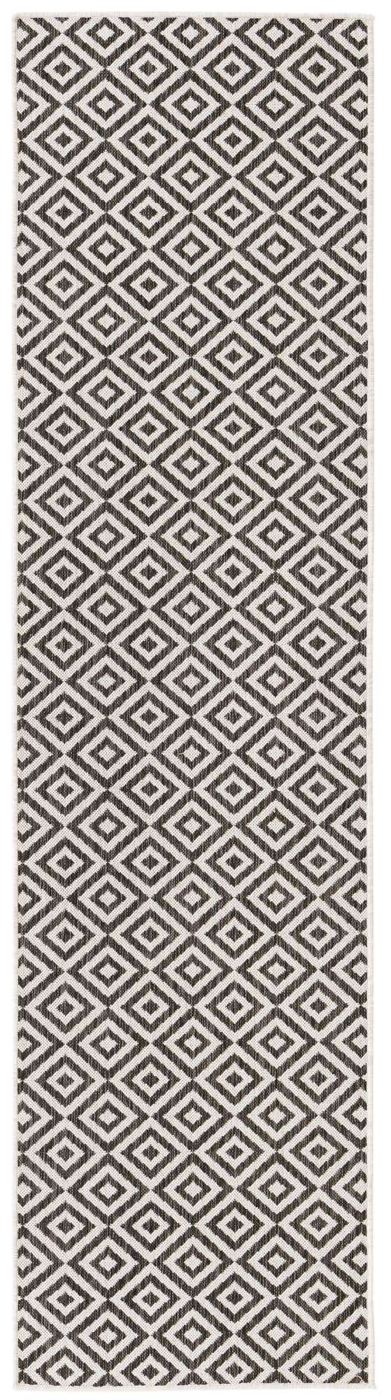2' 7 x 10' Easy-Clean Jill Zarin Costa Rica Indoor / Outdoor Runner Rug