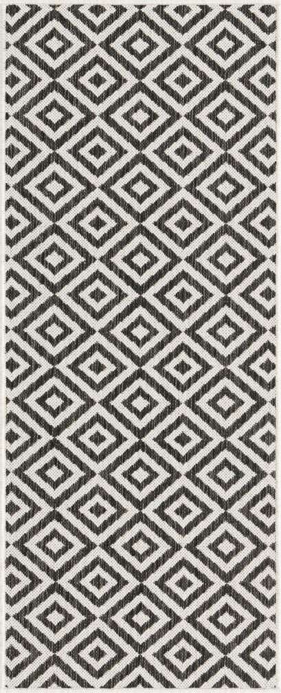 2' x 5' 3 Easy-Clean Jill Zarin Costa Rica Indoor / Outdoor Runner Rug