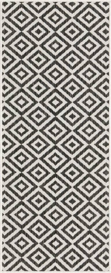 Detail image of 2' x 5' 3 Easy-Clean Jill Zarin Costa Rica Indoor / Outdoor Runner Rug