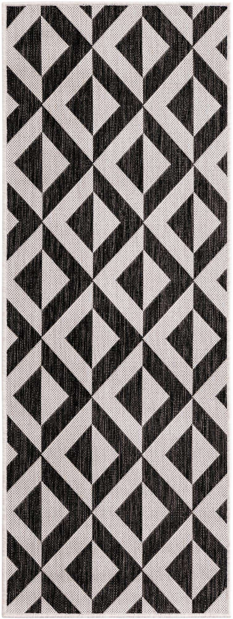 2' x 5' 3 Easy-Clean Jill Zarin Napa Indoor / Outdoor Runner Rug